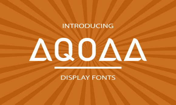 Aqoaa: Elevate Headlines with Bold Display Fonts