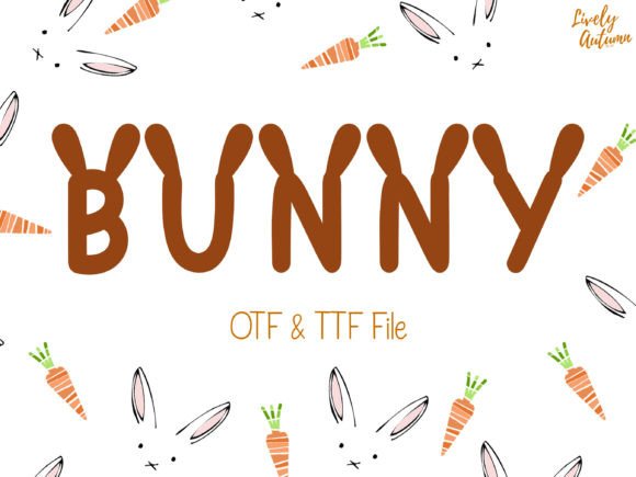 Bunny Ear Font: Playful Design Ideas