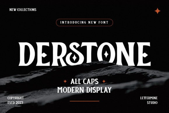 Derstone: Elevating Brand Identity with Sophisticated Typography