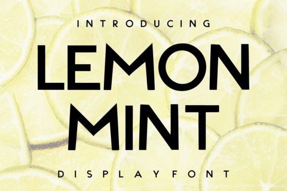 Lemon Mint: Elevating Casual Design with Simplicity and Charm