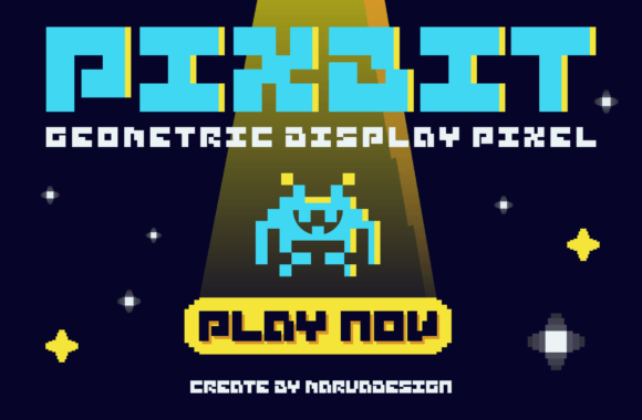 Revitalize Your Digital Designs with the Retro Charm of Pixbit
