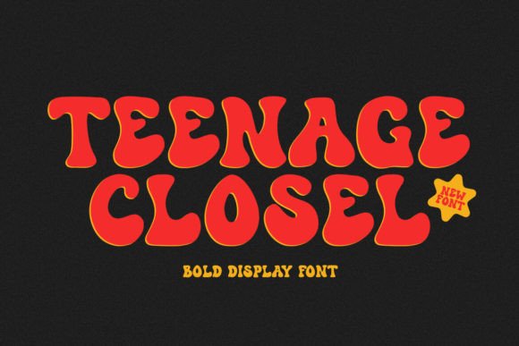 Teenage Closel: Reviving the Psychedelic Spirit in Modern Typography