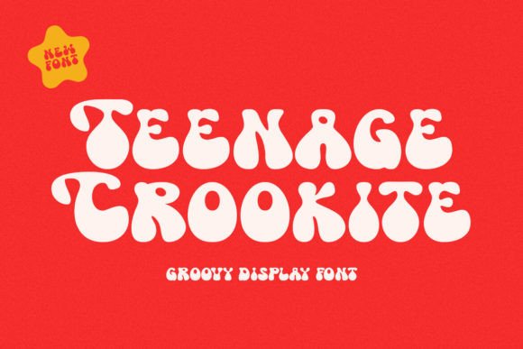 Teenage Crookite: Retro Font Guide