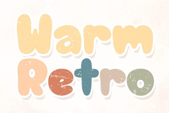 Warm Retro: Balancing Nostalgia and Modern Usability in Display Typography