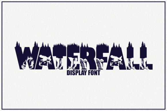 Waterfall: Elevating Digital Craft with Playful Typography